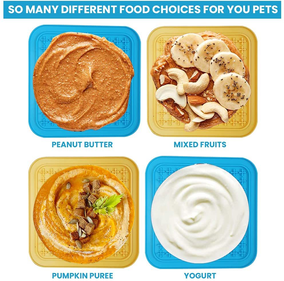The MelloLick  - Calming lick mat that turns treat time into therapy.